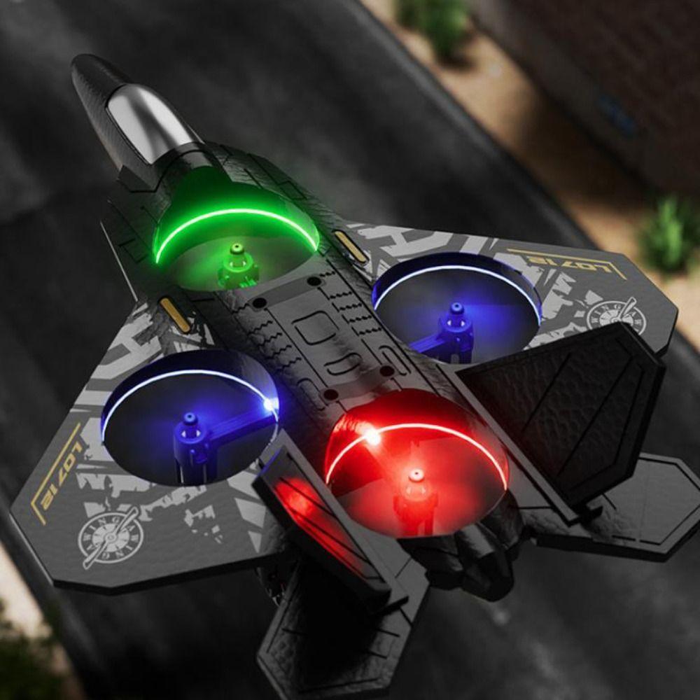Gravity Sensing Four Motor Helicopter Toy EPP Foam RC Hobby Jet Plane Kids Toddlers Children