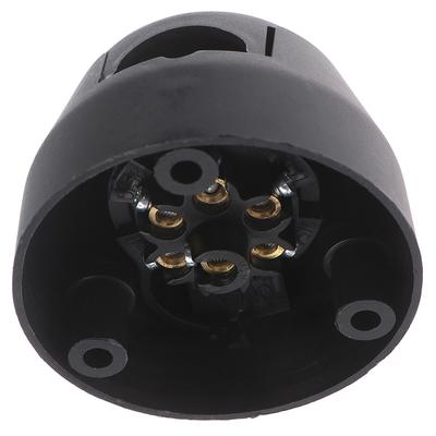 7 Pin European Trailer Socket 12V Towbar Towing Socket Car Plug Connector