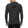 Men's Sun Shirt: Quick-Dry Long-Sleeve Hooded Sweatshirt / Quick-Dry Fishing Shirt