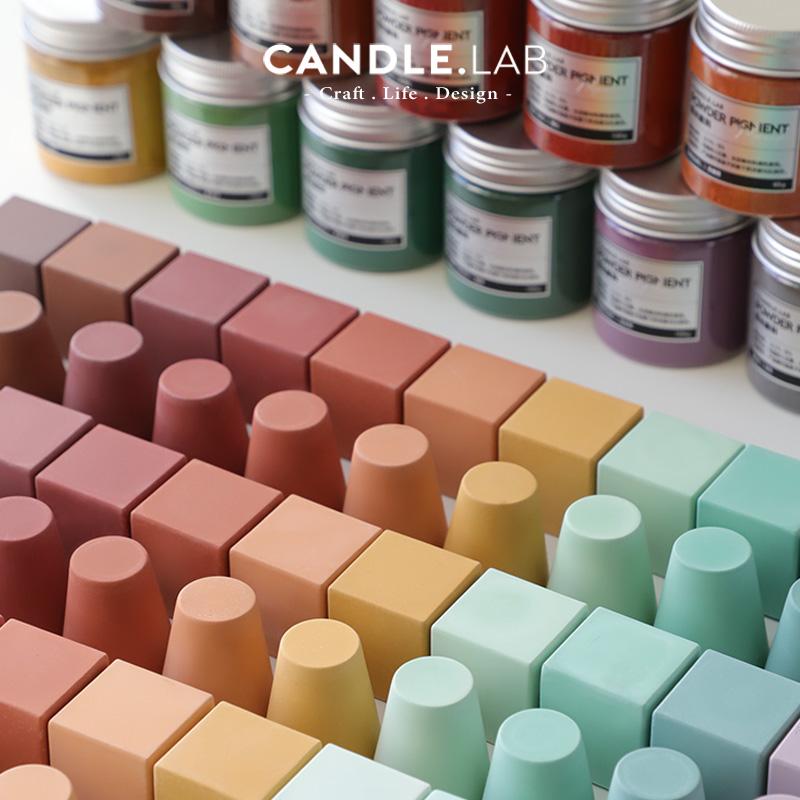 Gypsum Colored Pigments Morandi Fluorescent Dyes Rich Color Good Dispersion for Sculptures Teaching Models Candle Crafts