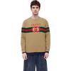 Sweatshirts Men's Yellow Crew Neck Moderate 581903-XJET2-2094