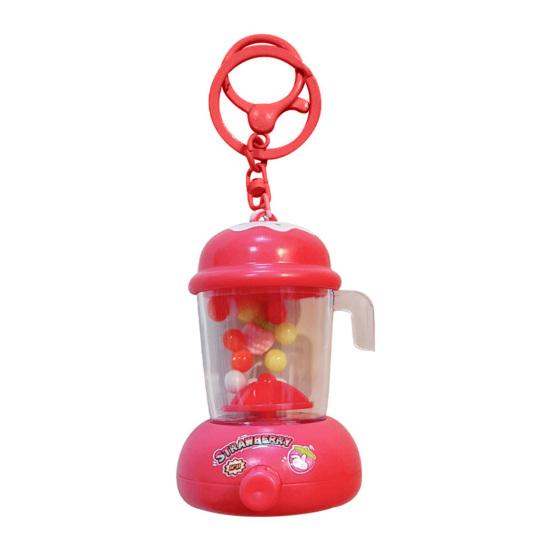 

Брелок Підвіска Портативна Соковижималка Форма Ключовий Ланцюжок з Рухомими Частинами Різнокольорові Намистини Легкий Дизайн Пряжки Брелок Ключі Рюкзаки Іграшка-Антистрес червоний