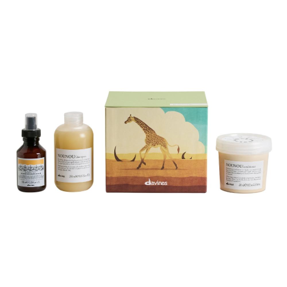 

Davines Nunu Box Шампунь Кондиционер Кератиновый Запечатыватель transparent/F