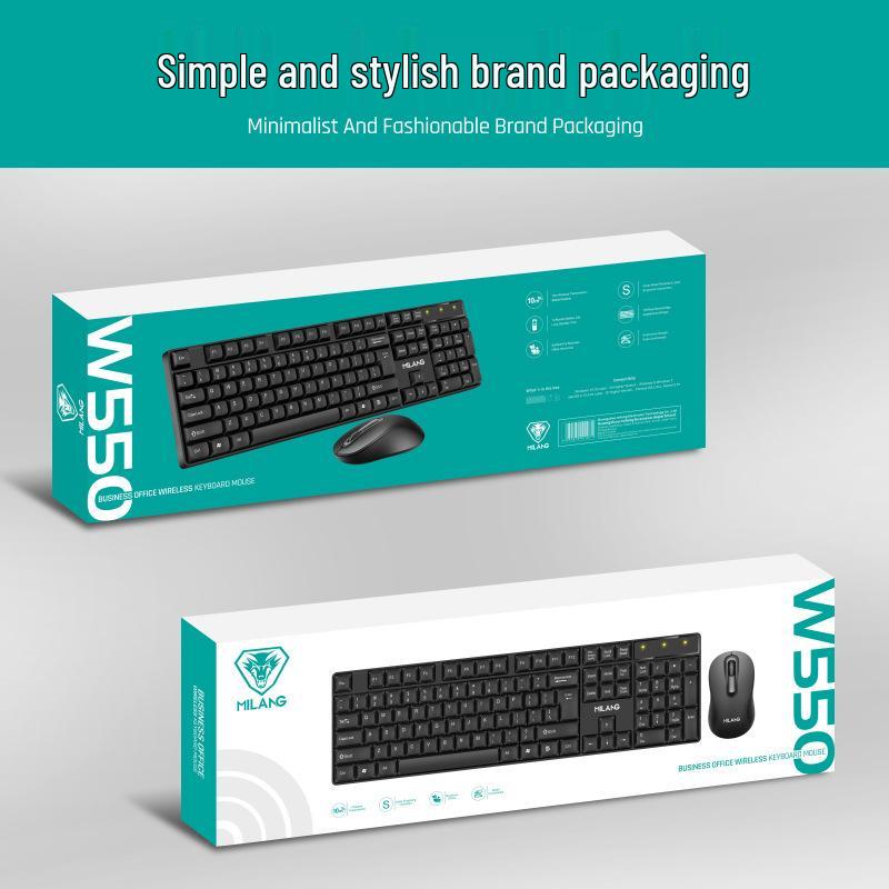 Wireless Mouse & Keyboard Set - Free Shipping, Perfect for Home, Office & TV Use