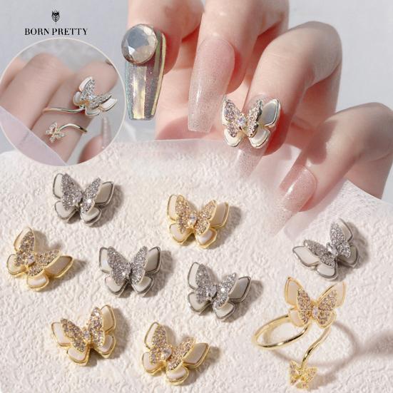 

Красивый ноготь Бабочка Ногти Украшения Украшения Портативная стойкость Без капли