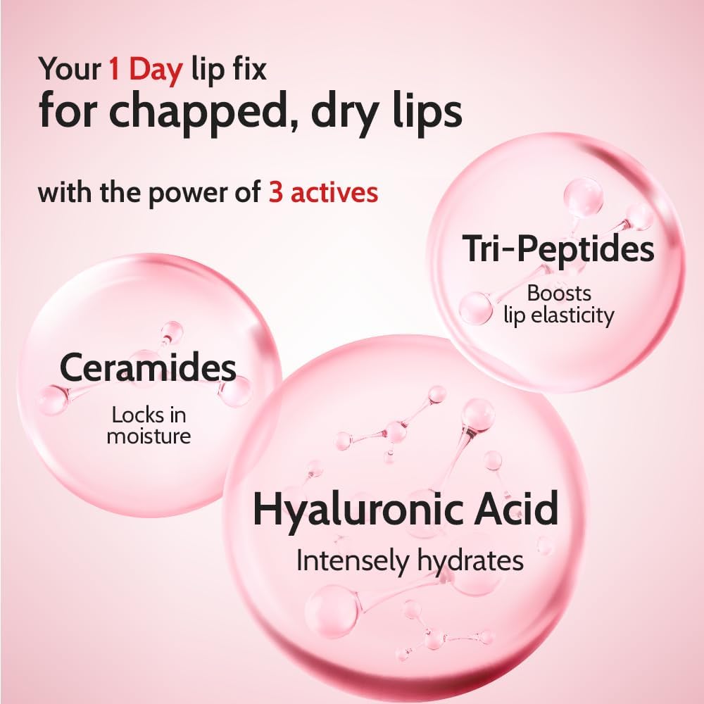 Chemist At Play Tinted Cherry Lip Balm SPF 50 PA++++ Moisturising Hydrating Lip Care 4.5 G