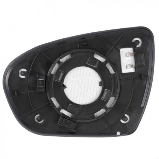 For KIA OPTIMA 2011-2016 Heated function Right Passenger Side White Mirror Glass