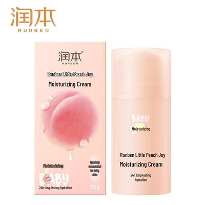 Runben Little Peach Joy Moisturizing Face Cream for Babies & Kids