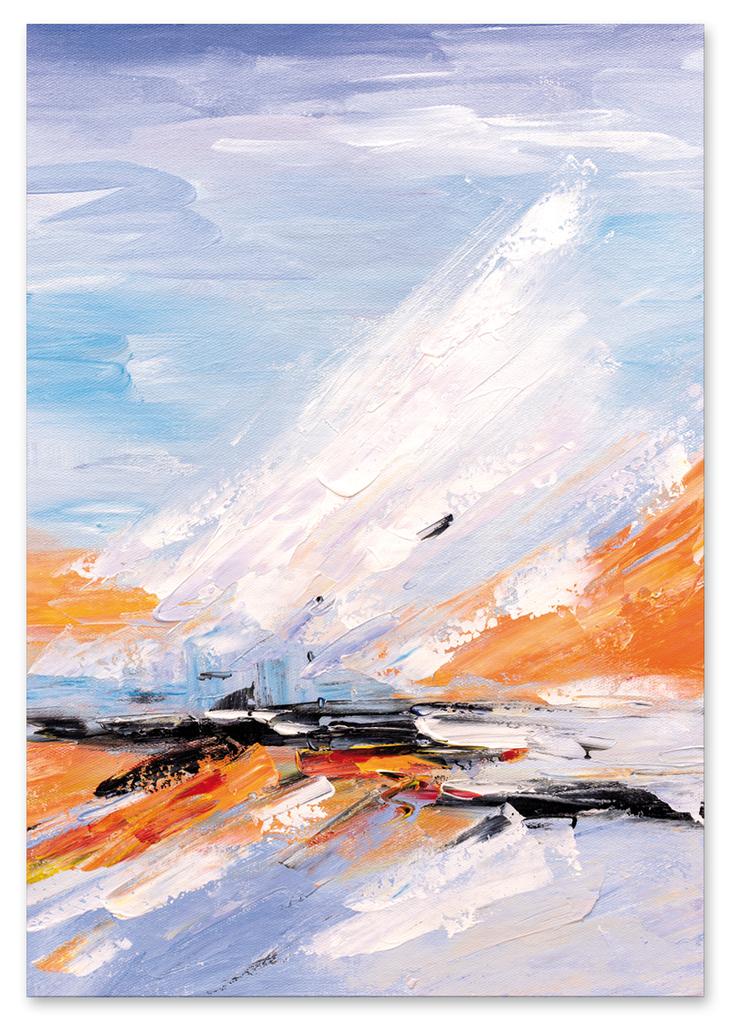 Abstract Pastel Poster