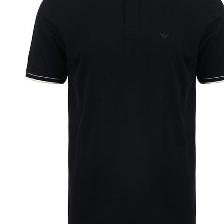 EMPORIO ARMANI Logo Embroidered Short Sleeved Polo Shirt 3D1FM6-1JTKZ-0920