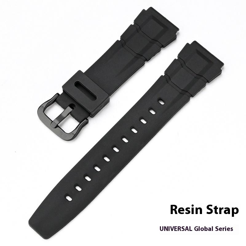 20mm Universal Resin Strap for Casio Stainless Steel Buckle Sport Waterproof Men TPU Replace Band Bracelet Watch Accessories