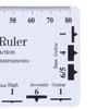 String Height Measurement Tool Multifunctional Guitar Specification Ruler Portable String Action Gauge Luthier Tool for Ukulele Bass Acoustic Guitars