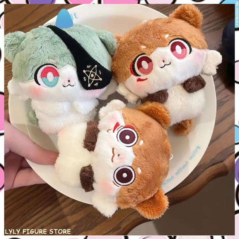 Niedliche Honkai Star Rail Anaxa Mydei 10CM Plüsch Anime Stoffpuppe Weiche Figur Schlüsselanhänger Geschenke für Fans