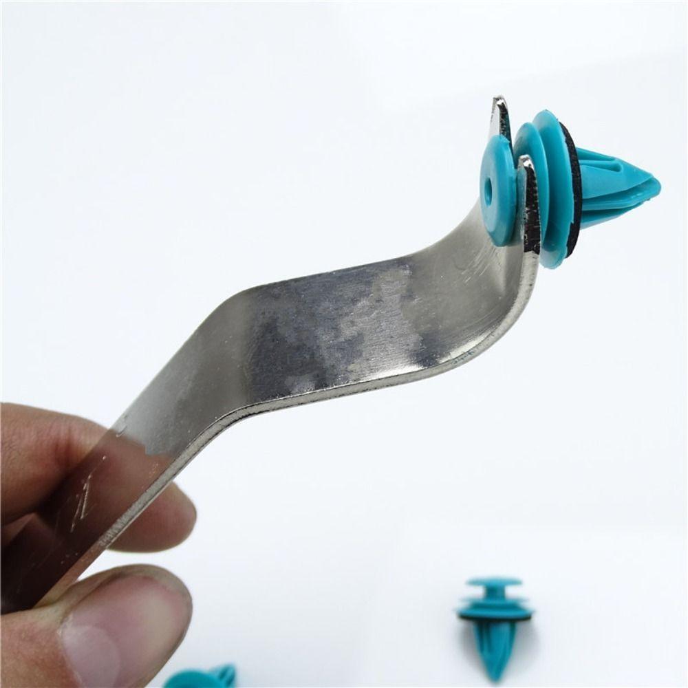 100Pcs Accessories Nylon Retaining Clip Rivet Kit Fastener Rivet Bumper Clip  Interior Car