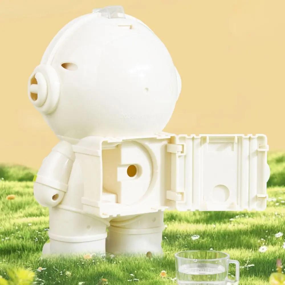 Astronaut Children's Water Cup Creative High Appearance Level Water Bottle Home Cute Summer Kindergarten Straw Water Dispenser