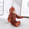 Chimpanzees Monkey Cartoon Gorilla Plush Toy Plush Stuffed Gorilla Plush Keychain  Children Gift