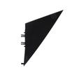 Rearview Mirror Triangle Plate Side Door Mirror Triangle Molding Panel Cover Replacement for Tesla Model 3 2017 To 2020