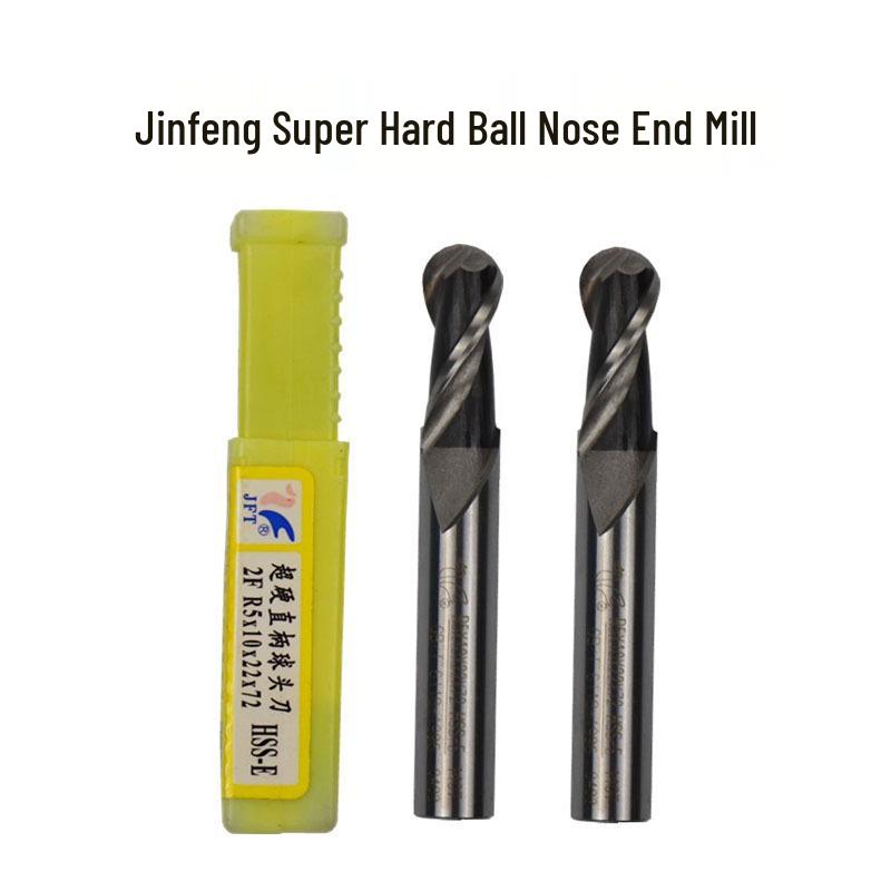 Guizhou Jinfeng High-Speed Steel Ultra-Hard Spherical Ball Nose End Mill R-Cutter (R3-R6)