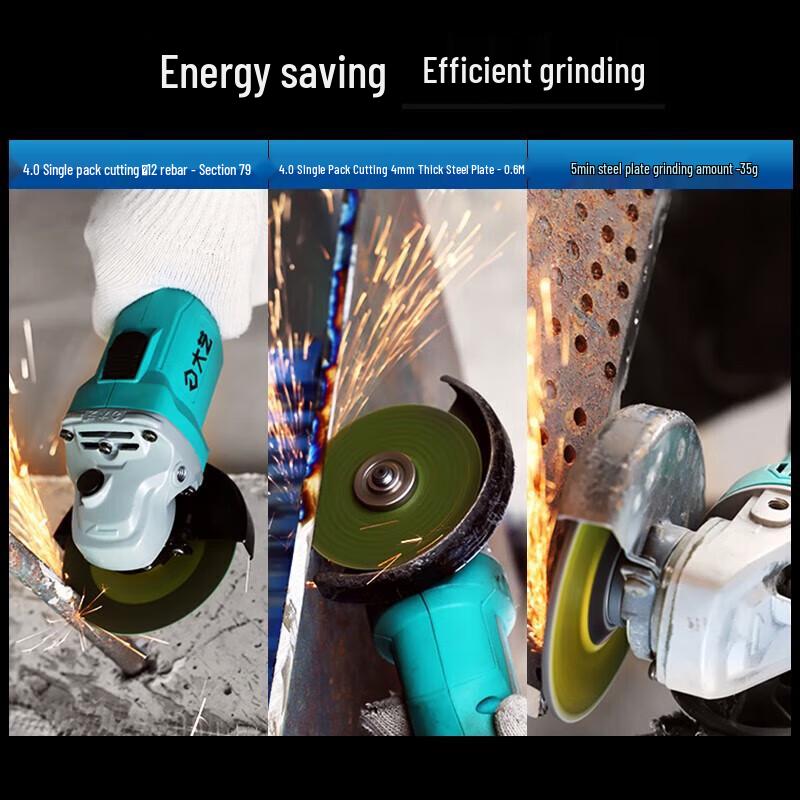Dayi 20V Cordless Brushless Angle Grinder CN plug (adapter included)