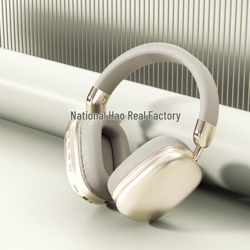 Electroplated Wireless Noise-Cancelling Bluetooth Headphones with Ultra-Long Battery Life