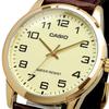 CASIO Analog Quartz Watch presentation simple Gold x Cream Yellow [Casio] Men's MTP-V001GL-9B (No box, packaging) (Overseas model)
