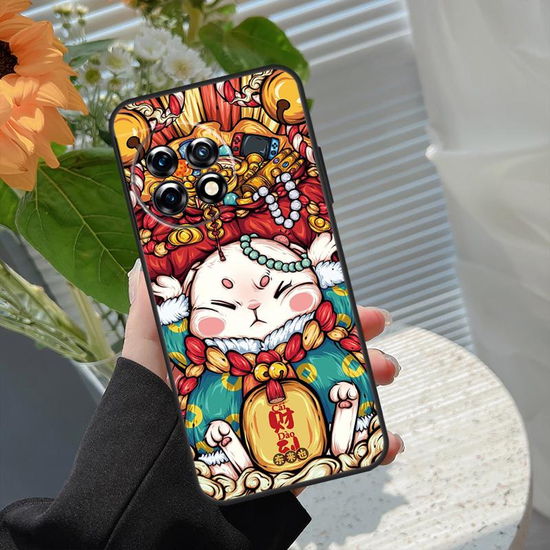 blessing lucky cat Case For OnePlus 8 9 10 Pro 15 13 12 11 13T 13R 12R 10T 8T Nord 5 CE 2 3 4 Lite N20 N30 Cover