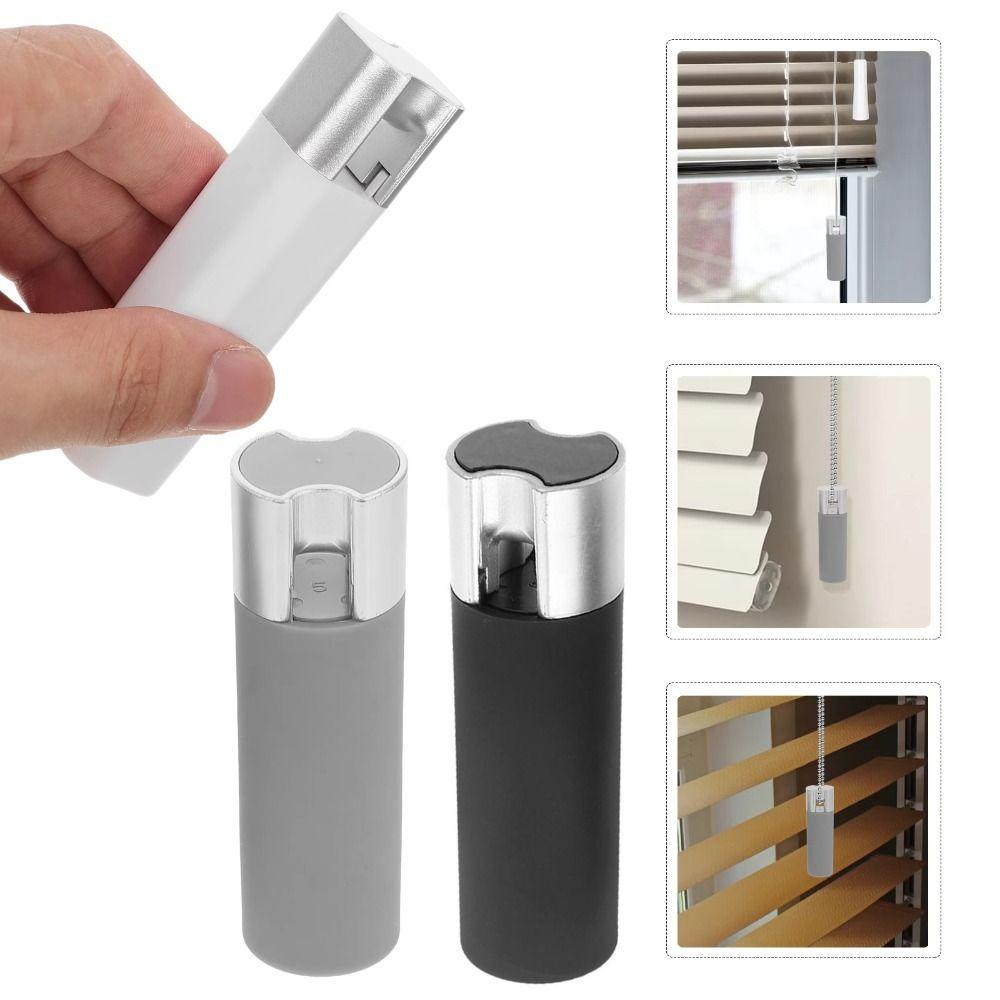 Gray/Black/White Blind Cord Weight Weighted Plastic Window Blind Parts  Vertical Blinds
