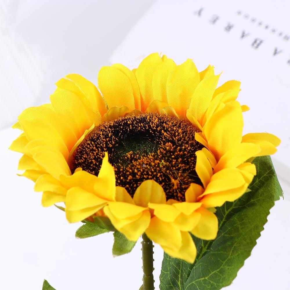 Bride Gifts Home Layout Creative Wedding Decor Flower DIY Artificial Sunflower Sunflower Bouquet