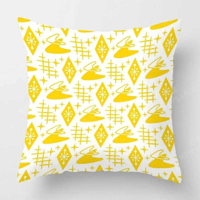 Nordic Fall Home Decor Autumn Throw Pillow Case Sofa Cushion Cover Modern