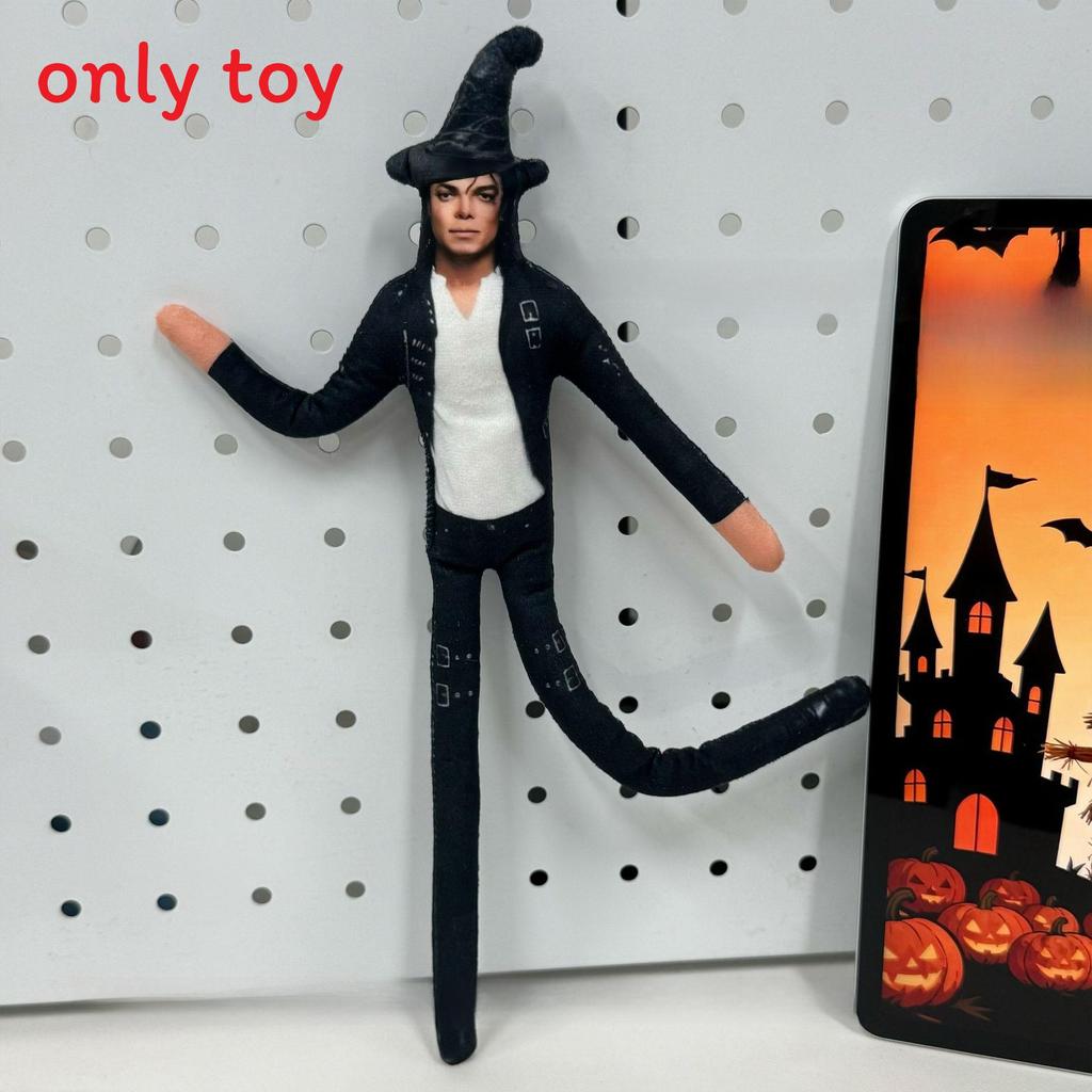 Michael Jackson Halloween Plush Doll With Skeleton Frame For Collectors