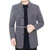 Men's High-Quality Stand Collar Casual Suit Jacket for Autumn