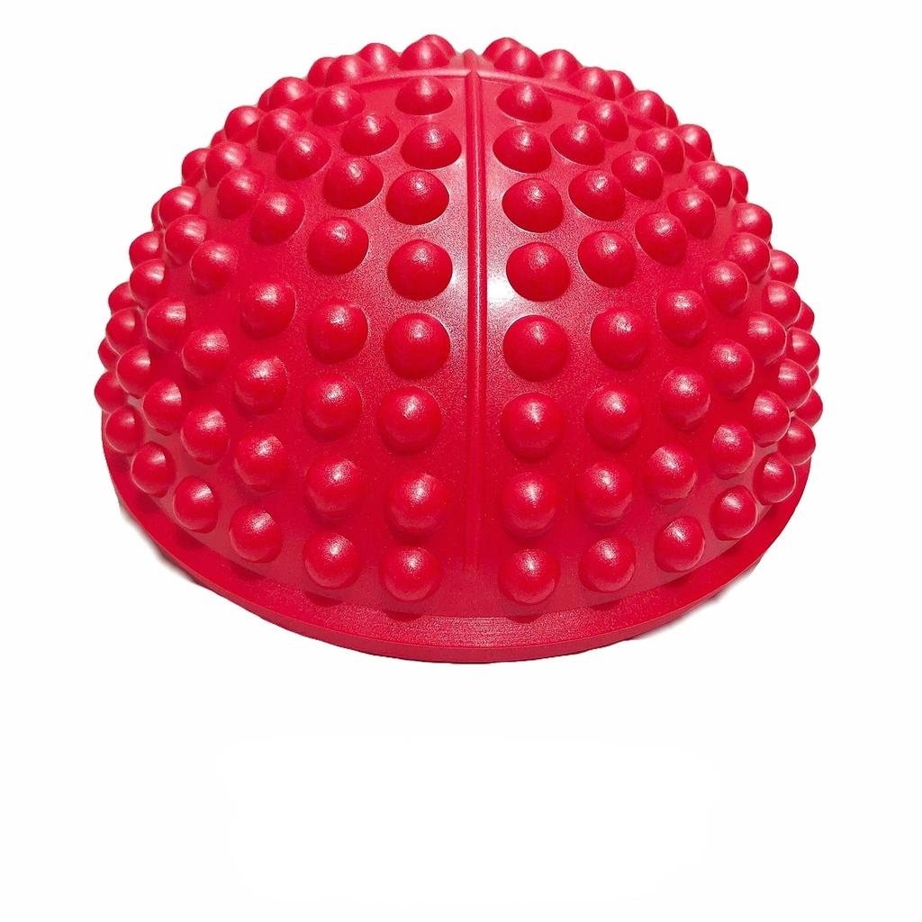 Inflatable Half Sphere Massage Ball Yoga Balls Massage Fitball Exercises Trainer Balancing Ball for Gym Pilates Sport Fitness