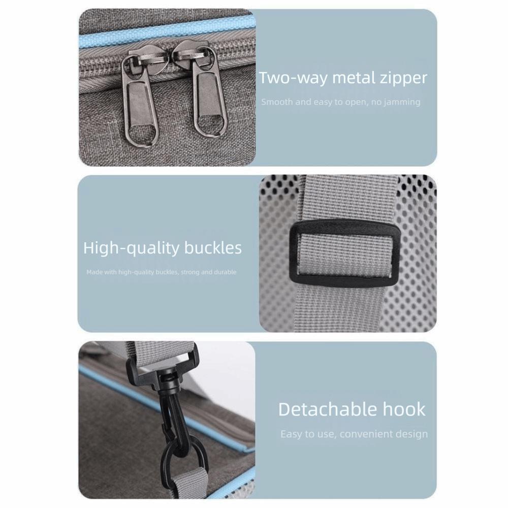 Breathable Travel Dog Carrier Comfortable Handle Portable Pet Shoulder Bag Pet Going Out