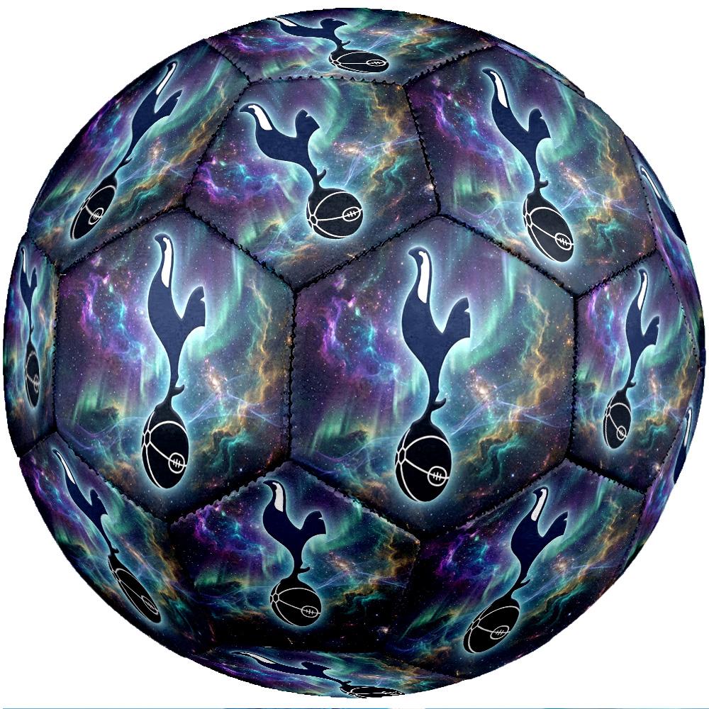 Tottenham Hotspur Theme Soccer Ball Size 5 Soccer Ball Soft Touch Professional Training Football for Outdoor Sports