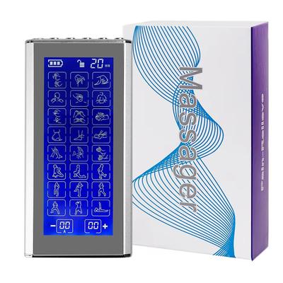 24 Modes Eletric EMS Tens Professional Physiotherapy Body Massager Pulse Muscle Stimulator Electrostimulation Massage Relaxation