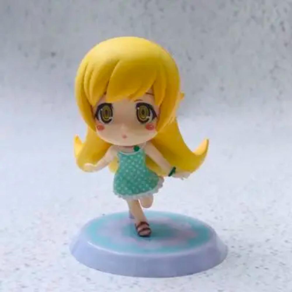 Anime Peripherals Q Version Oshino Shinobu Various Styles Action Figure Collect Desktop Ornament Model Toy