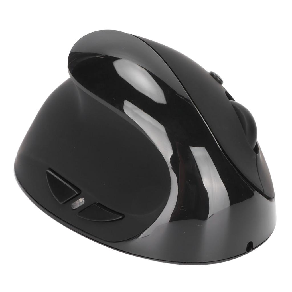 Left Hand Vertical Mouse 2.4G Wireless Vertical Ergonomic Mouse Rechargble Mouse with USB Adapter   DPI for PC