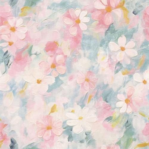 Arthouse Floral Oil Paint Wallpaper