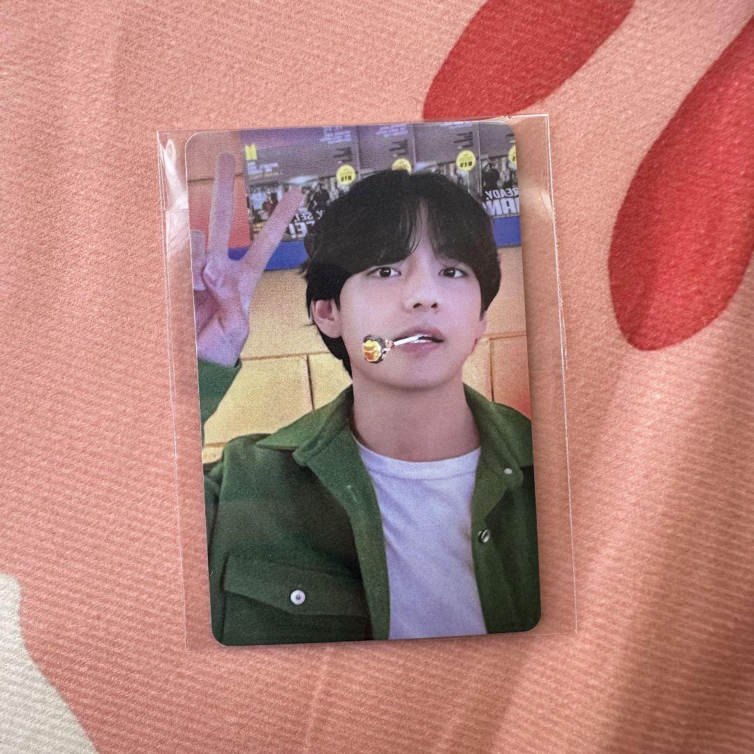 

[USED] BTS P.T.D STAGE-SEOUL GLOBAL Limited Edition Trading Card Taehyung