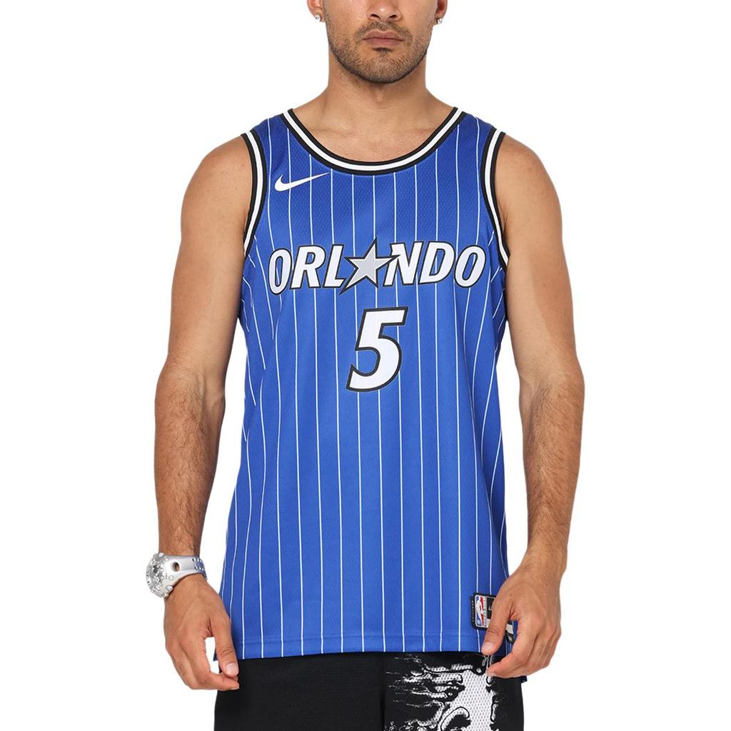 Nike Orlando Magic Team Letter And Number Pattern Round Neck Sleeveless Vest Men Tops HM3988-480