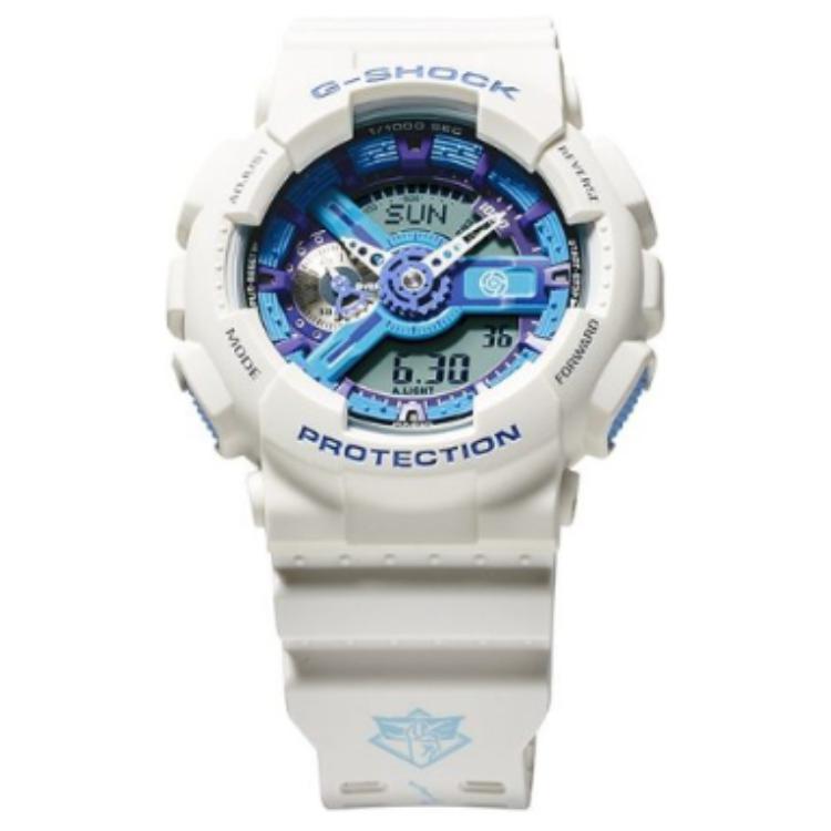 

CASIO Men Liquid Crystal/Analog Dual Display Series Blue Watch GA-110JUJ24-7PFZ Blue Dial