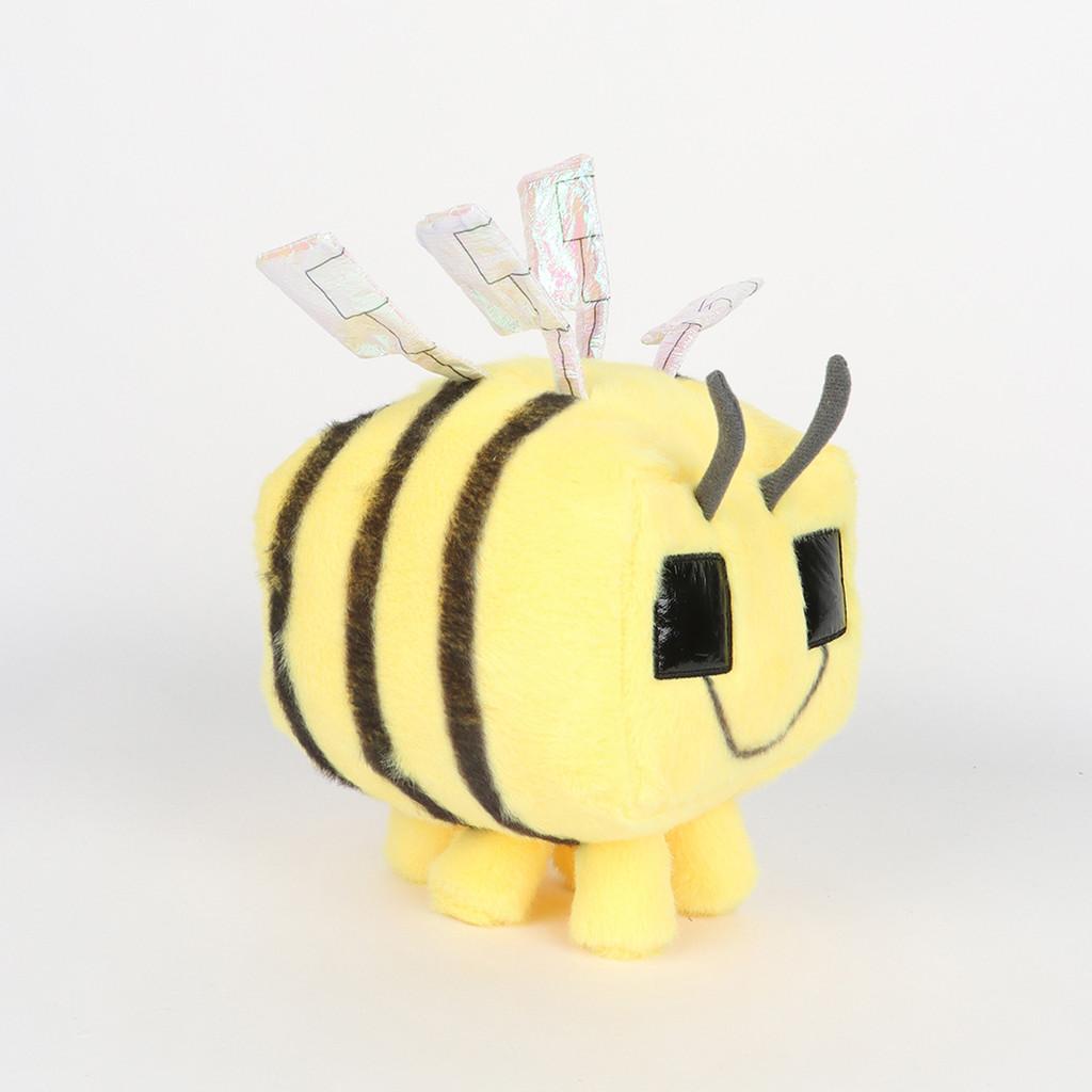 Bee Minecraft Plush Toys Animal Realistic Look Children Room Decor Gift Doll