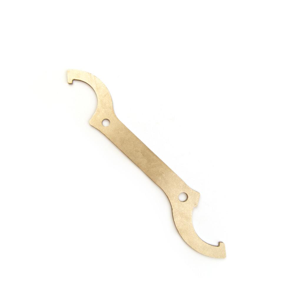 Stainless Steel Motorcycle Rear Shock Absorber Steering Stem Wrench Hook Spanner