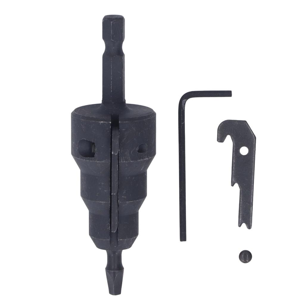 Electrical Conduit Reamer 14 Inch Shank High Carbon Steel Reaming Tool for Drill Chuck and Power