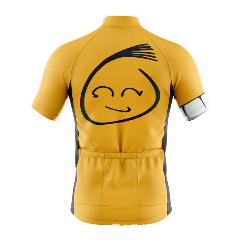 1 Maglia da Ciclismo Cartone Animato Traspirante Asciugatura Rapida Performance Maglia da Bici Uomo Squadra Corsa su Strada
