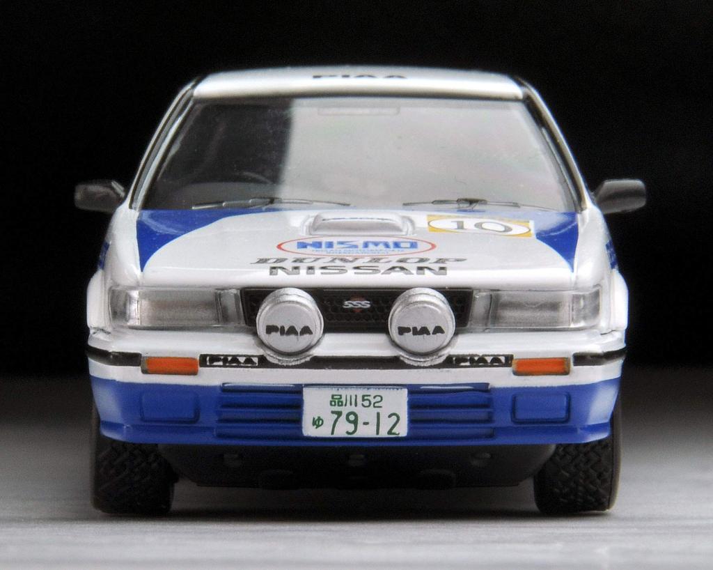 Tomica Limited Vintage Neo scale Nissan Bluebird Team Calsonic 1989 All Japan Rally Spec 1/64 TLV-N185d SSS-R #10 (Finished Model)
