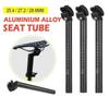 25.4/27.2/28.6/31.6mm Bicycle Seat Post Aluminum Zinc Zinc Alloy Bike Seat Tube  Fixed Gear Bike