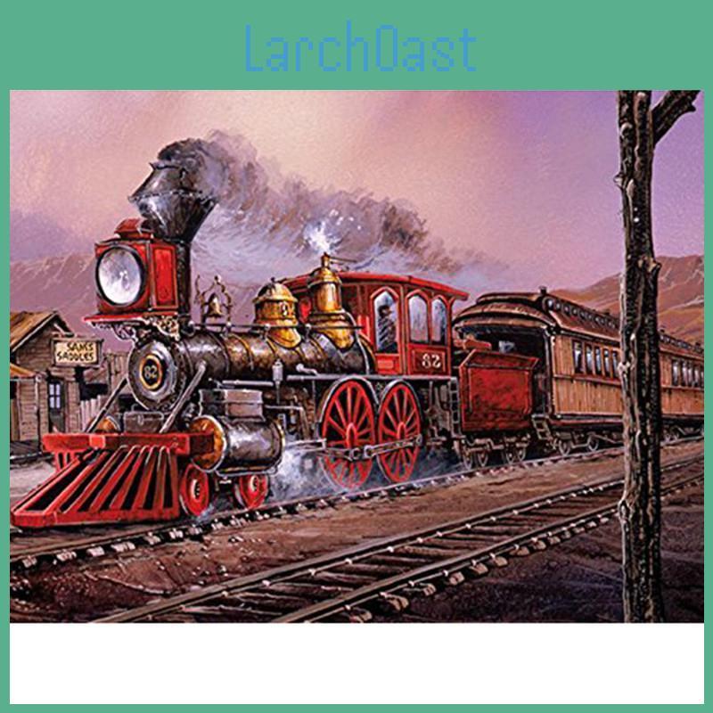 Train Diy 5d Diamond Painting Embroidery Mosaic Cross Stitch Rhinestone Decor