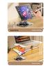 Full Metal 360° Rotating Folding Tablet & Phone Stand for Live Streaming and Gaming