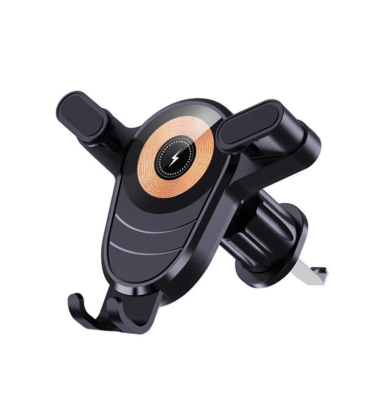 Car Phone Mount with 15W Wireless Charging, Dashboard Suction Cup